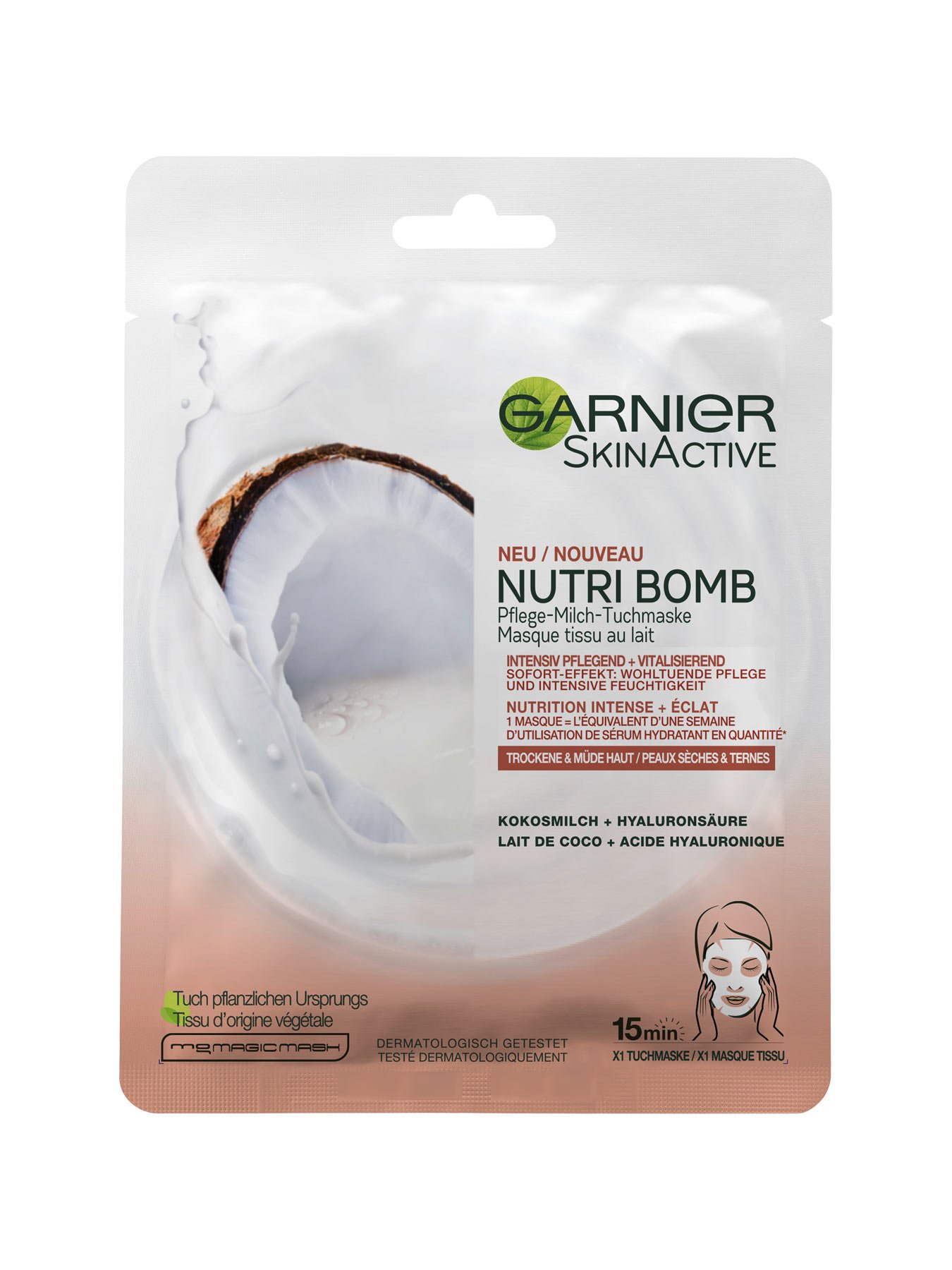 Garnier Skinactive Nutri Bomb Kokosmilch Garnier