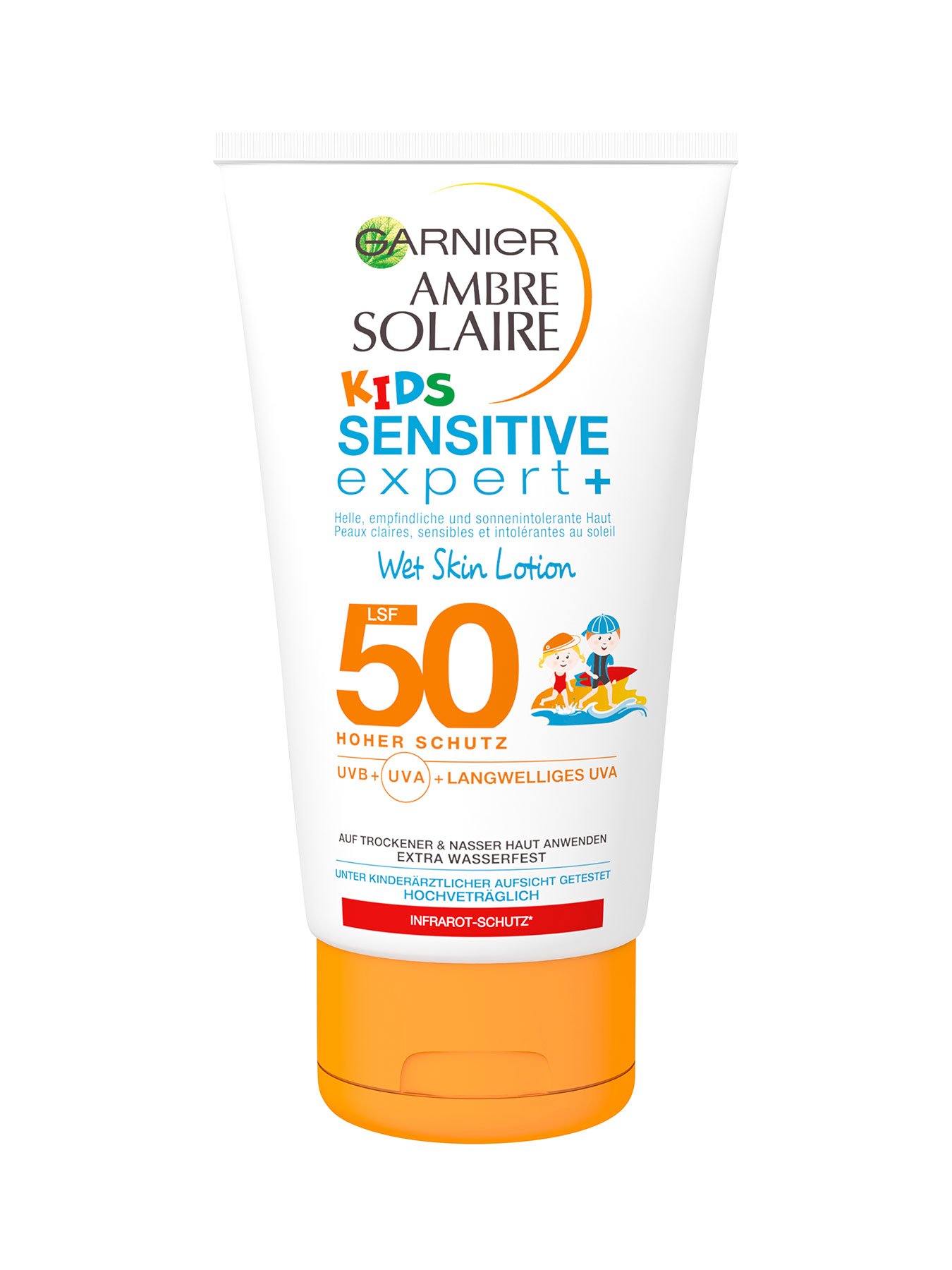 Kids Sensitive expert+ Lait Wet 50 Skin FPS Garnier | Lotion