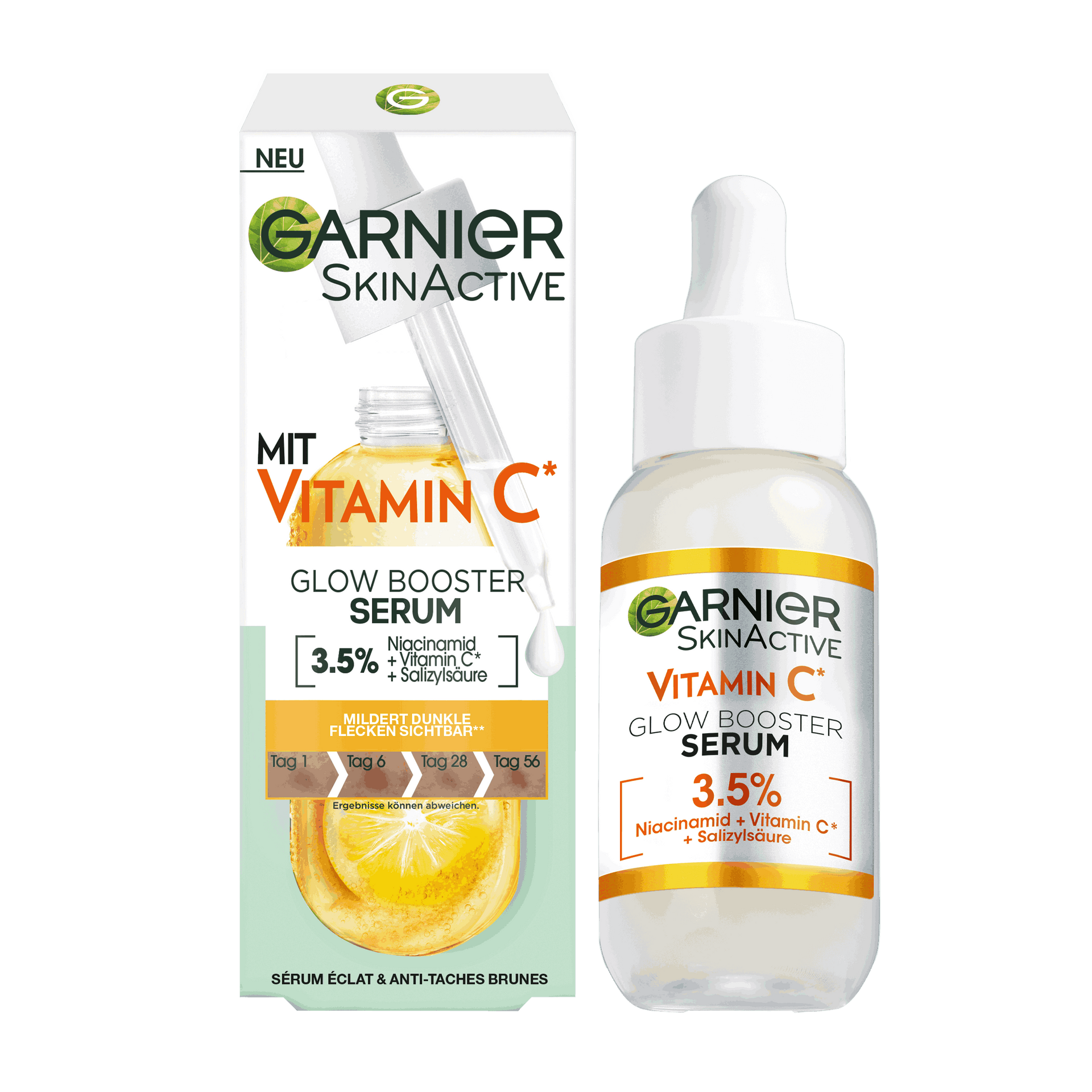 Solaire C Garnier Vitamin Booster Ambre Garnier Serum - Glow